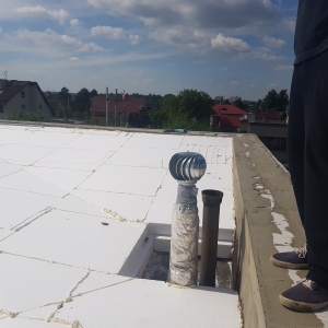 Termo hydro izolacje dachy styropian dachowy 2x 130mm
 Komplet (usługa Materiał)