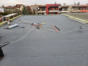 Termo hydro izolacje dachy styropian dachowy 2x 130mm
 Komplet (usługa Materiał)