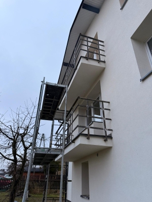 Kończyce Małe Fasada Balustrady Komplet BJK