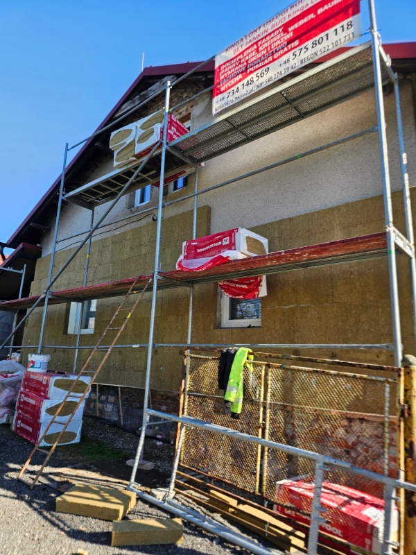 Wykonujemy Termo izolacje Wełna Skalna Rockwool